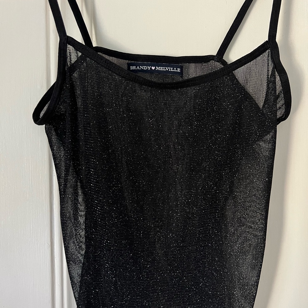 Brandy Melville Glitter Top